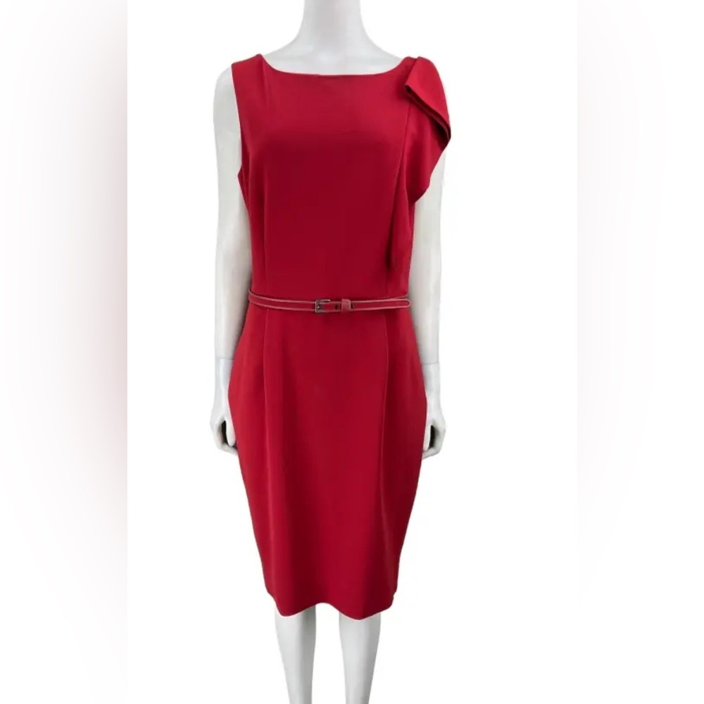 Max Mara‎ Red Business Casual Dress